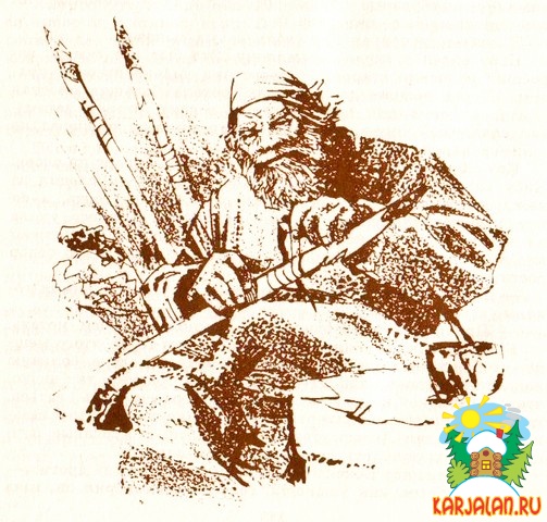 Рисунок героя листы каменной книги льока