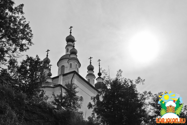 Голгофо-Распятский скит Соловецкого монастыря на острове Анзер
